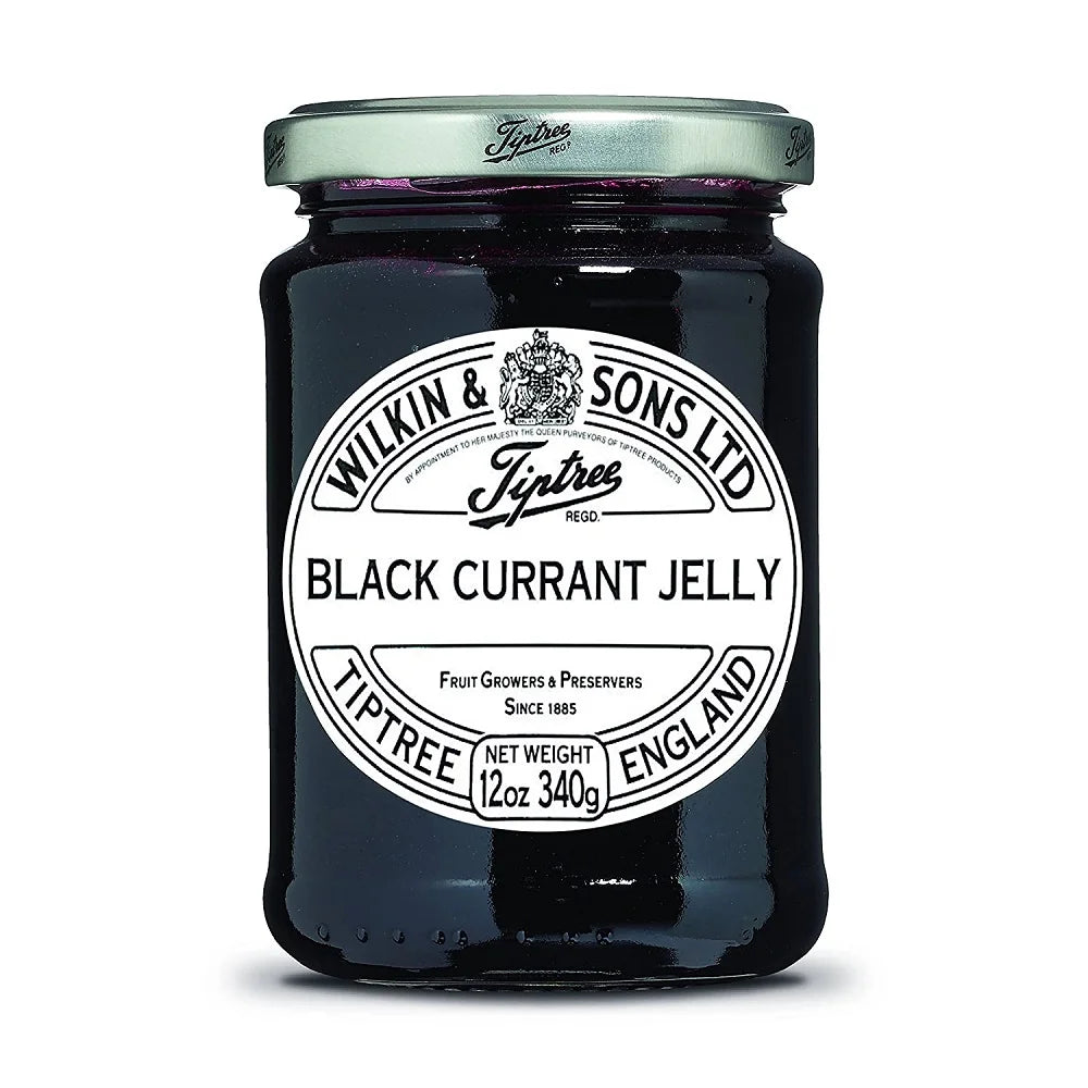 Tiptree Black Currant Jelly 12 Ounce Jars (Pack of 6)