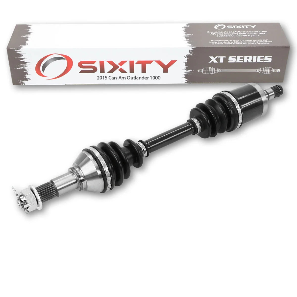 Sixity XT Front Left Axle compatible with Can-Am Outlander 1000 2015 - EFI 4X4