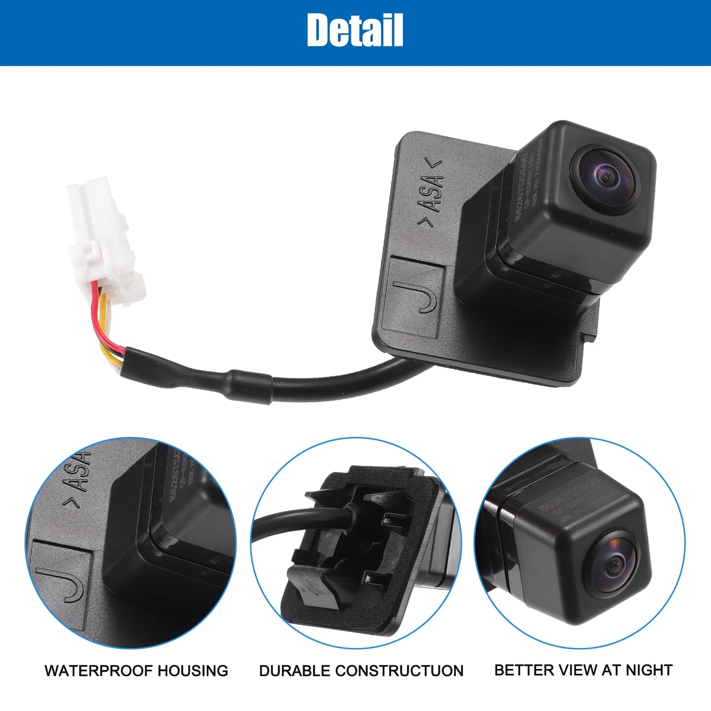 Unique Bargains Car Rear View Back Up Camera Wide Angle Park Assist Camera for Subaru Forester 2017 2018 No.86267SG500