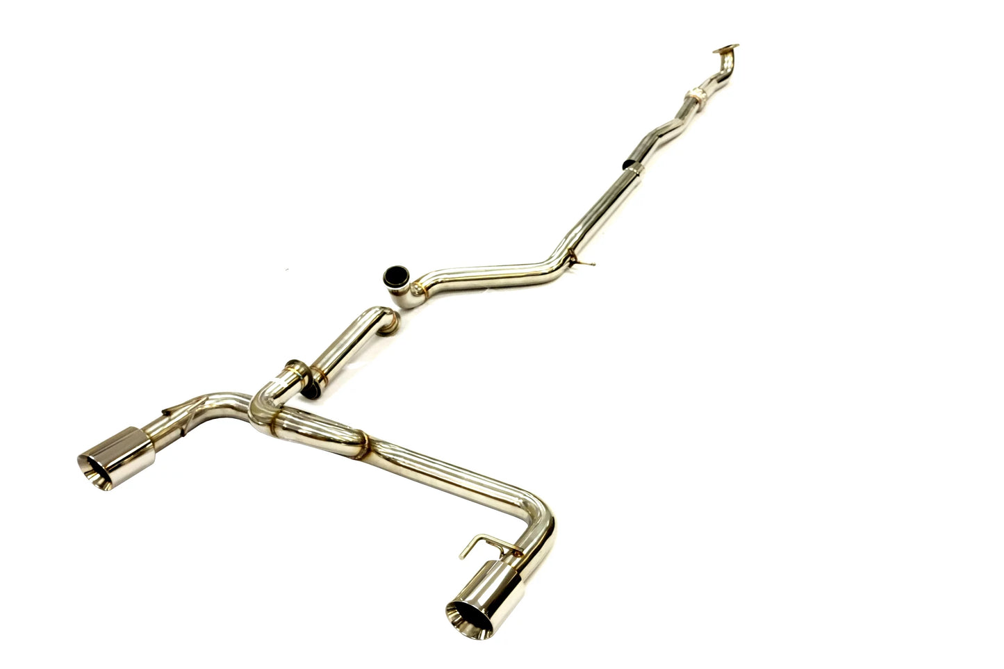 Stainless Catback Exhaust Fitment For 12+ Fiat 500 Abarth/500T 1.4L By OBX-RS