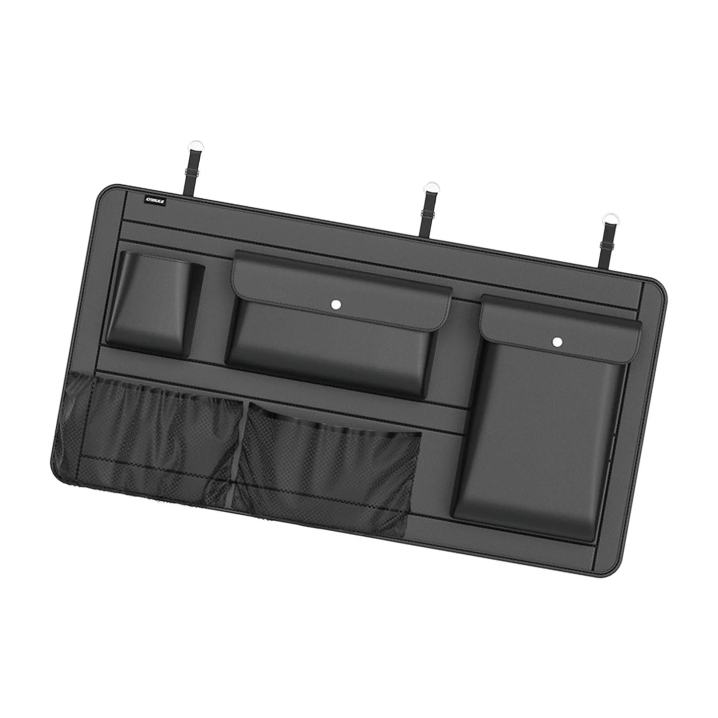 Car Back Saddle Trunk Hanging Organizer 90cmx45cm Saving Space Easily Install Durable with Multiple Pockets for SUV Truck