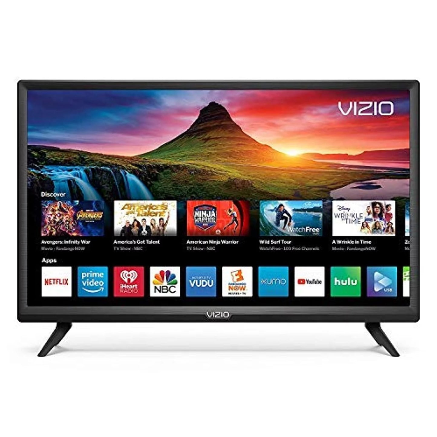 Vizio D-Series 24inch HD (720P) Smart LED TV, Smartcast + Chromecast Included - D24H-G9