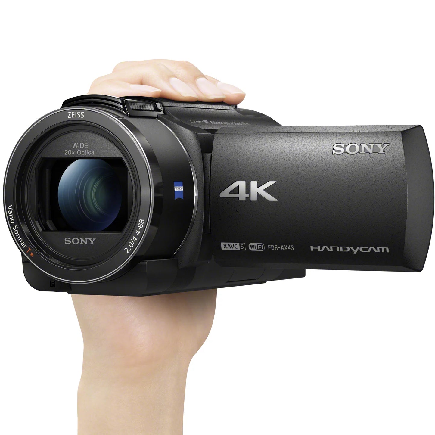 Sony AX43A Digital Video 4K Handycam Camcorder with Exmor R CMOS Sensor