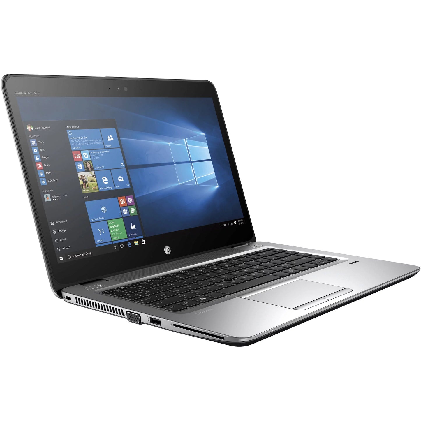 Restored HP Elitebook 840 G3 14" Laptop Intel Core i5 2.40 GHz 16 GB 256 GB SSD Windows 10 Pro Touch (Refurbished)