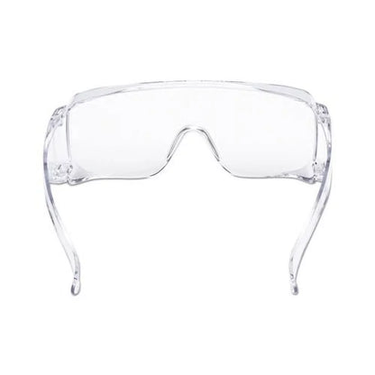 Tour Guard V Safety Glasses One Size Fits Most, Clear Frame/Lens, 20/Box