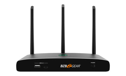 BZBGEAR 4K UHD Wireless BYOD Conference Room Presentation Collaboration Solution with Airplay/Miracast/Chromecast Support