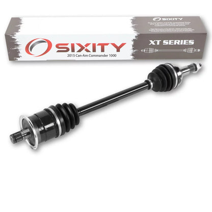 Sixity XT Rear Left Axle compatible with Can-Am Commander 1000 2015 - MAX 1000 DPS XT 4X4