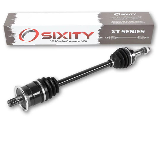 Sixity XT Rear Left Axle compatible with Can-Am Commander 1000 2015 - MAX 1000 DPS XT 4X4