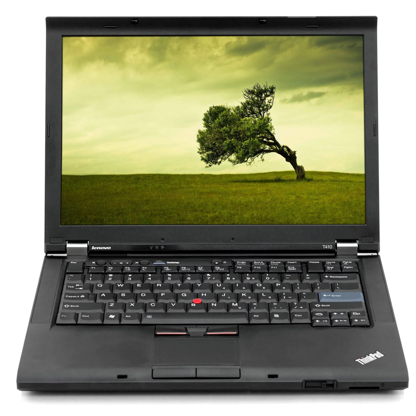 Used Lenovo Black ThinkPad T410 14.1'' PC Laptop Intel i5 Dual Core 2.5GHz 8GB RAM 320GB HDD NVIDIA NVS 3100M 1280 x 800 Display Windows 10 Professional 64-Bit