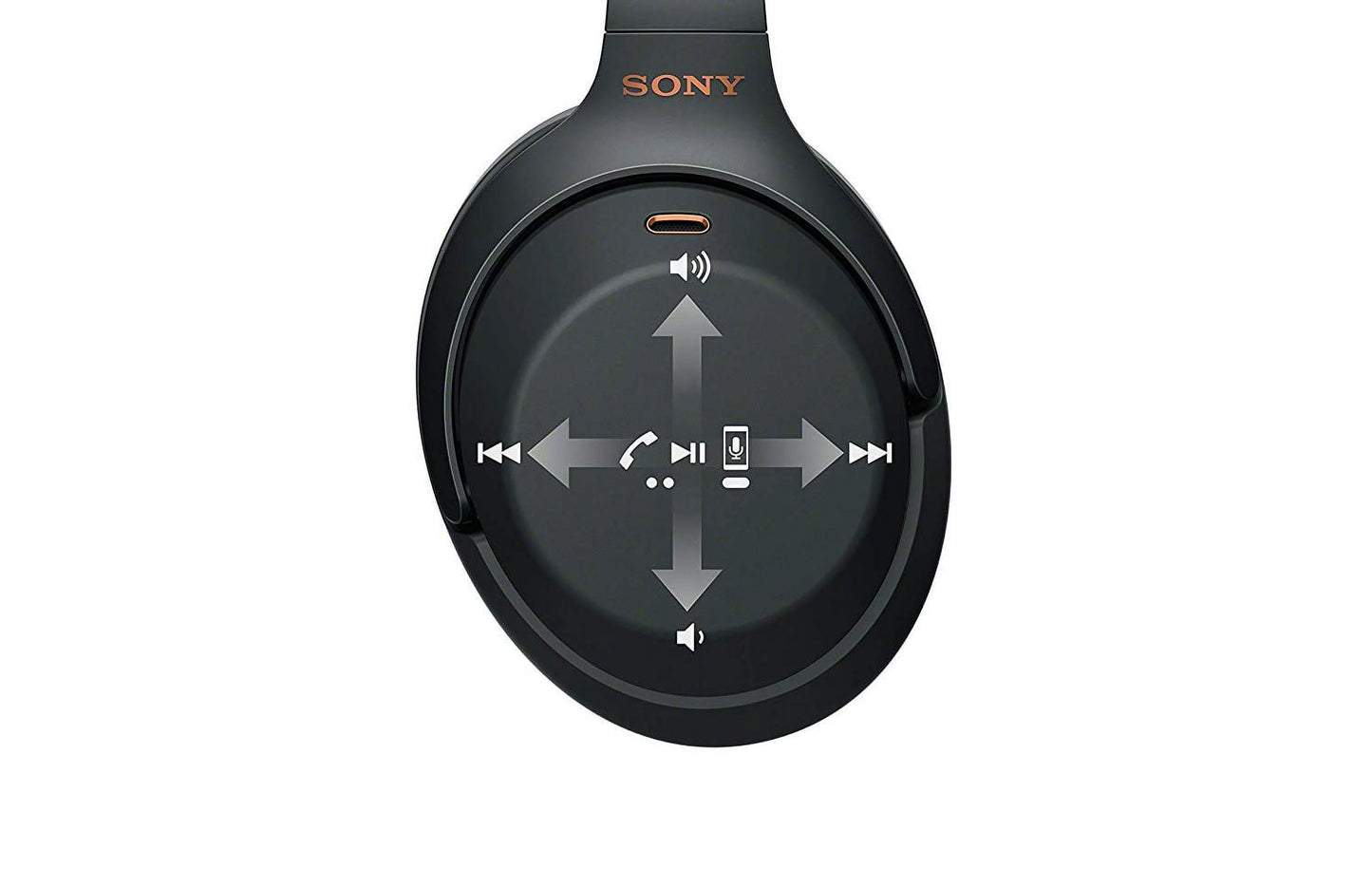 Restored Sony WH1000XM3 Noise Cancelling Wireless Bluetooth Over the Ear Headphones, Black (Refurbished)