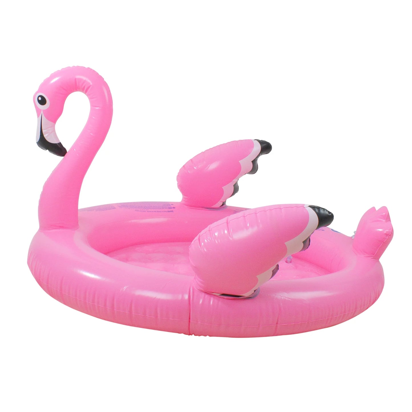 42.5" Inflatable Pink Flamingo Children's Swimming Pool