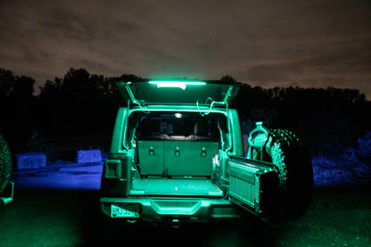 Brawlee Silicone RGB Interior Bluetooth Light Bar with Remote By Done Right LED . Fits All Jeep Wranglers Hardtop Models of CJ, TJ, LJ, JK, JKU, JL,JLU from 1987 -2023.