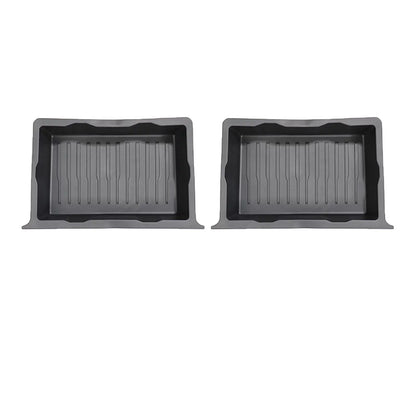 Under Chair Storage Box Underseat Hidden Storage Tray for 2pcs