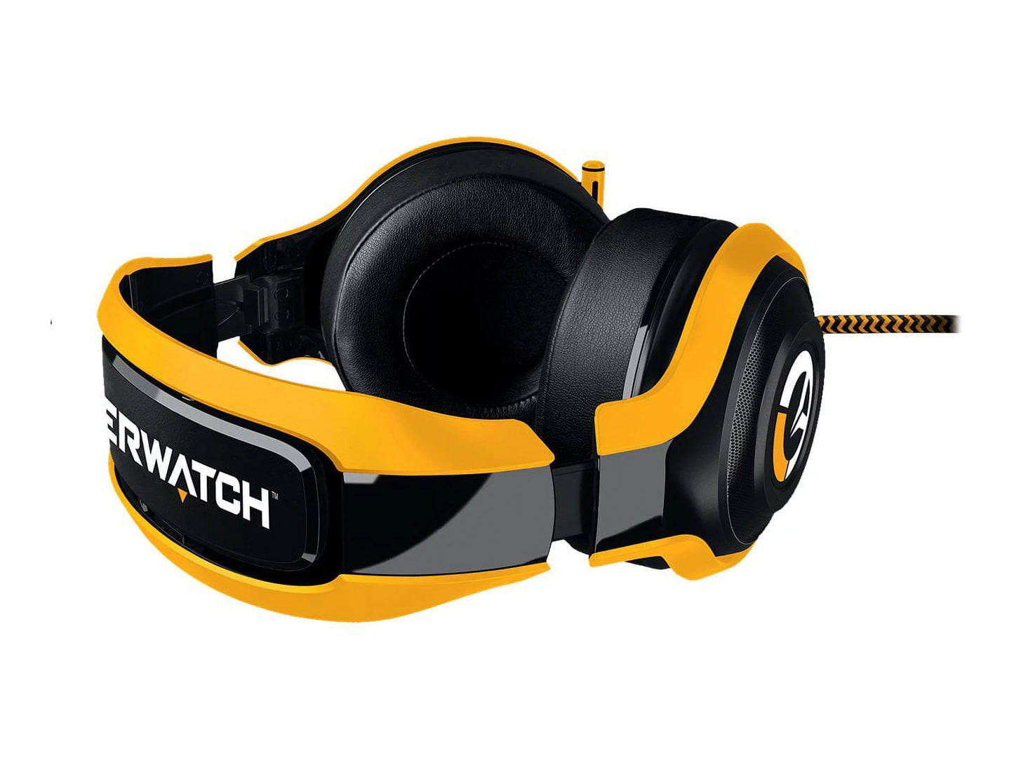 Razer Overwatch ManO'War Tournament Edition: In-Line Audio Control - Unidirectional Retractable Mic - Rotating Ear Cups - Gaming Headset Works with PC, PS4, Xbox One, Switch, & Mobile Devices