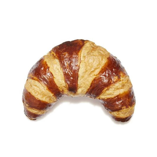 BelPastry Ready To Bake Butter Pretzel Croissant, 2.82 Ounce -- 60 per case.