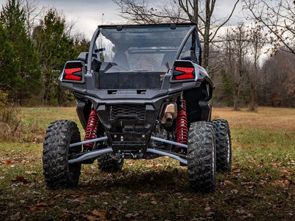 SuperATV Rear Receiver Hitch for 2020+ Kawasaki Teryx KRX 1000|Includes Cotter Pin and Hitch Pin|Max Towing Capacity 1500 LB.|Fits Standard 2" Attachments|RH-K-KRX-02