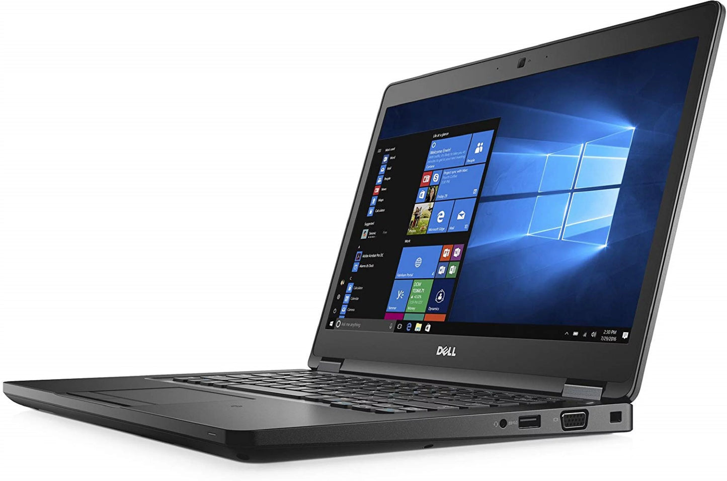 Used Dell Dell 5480 Laptop Intel i5 Dual Core Gen 6 8GB RAM 256GB SSD Windows 10 Professional 64 Bit