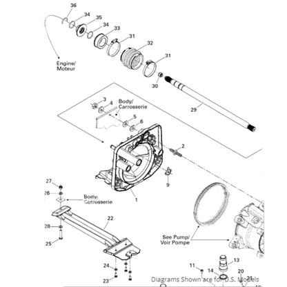 Sea-Doo New OEM Yellow Reducer for Propulsion System, 291004649