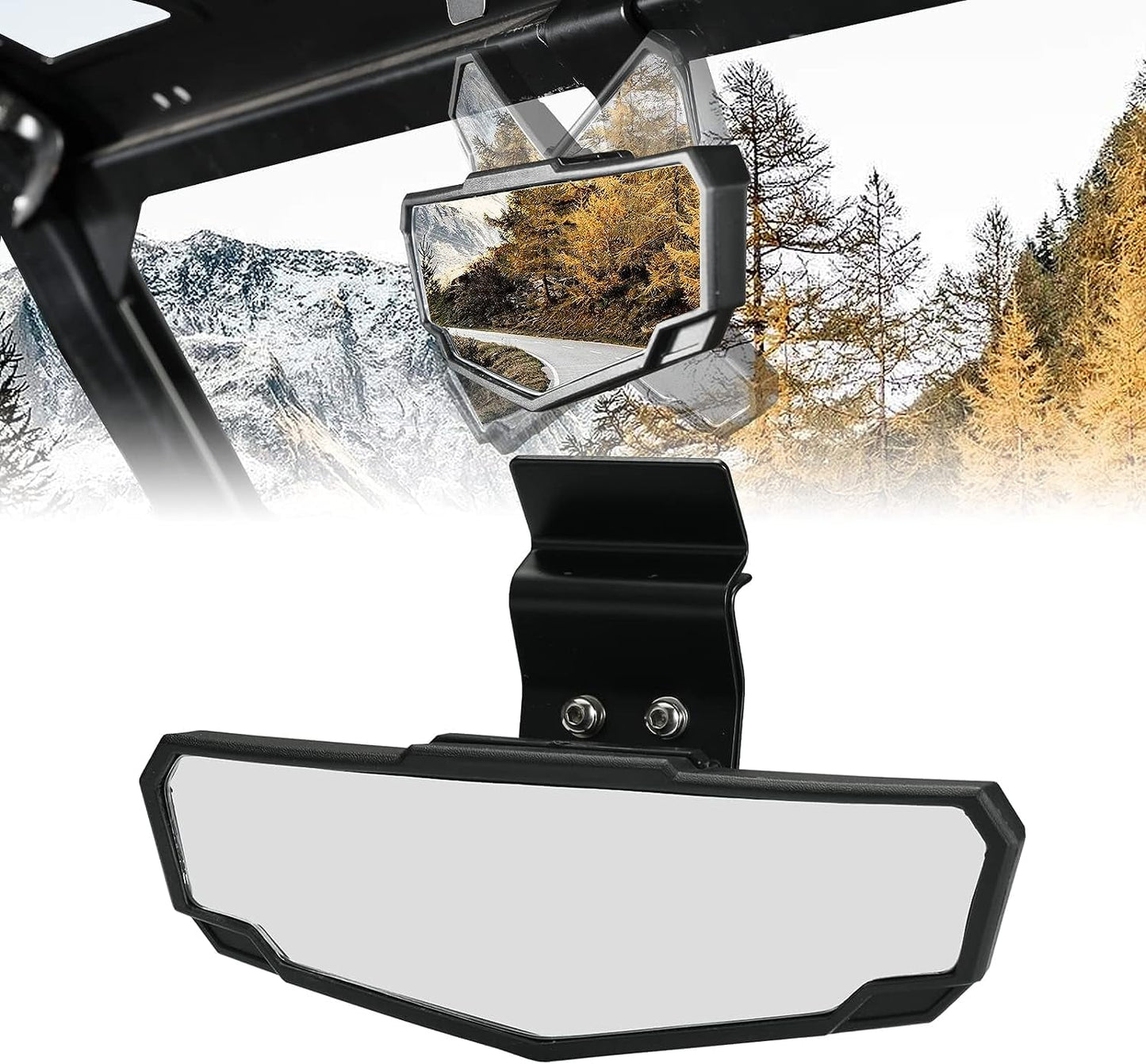 A & UTV PRO Center Convex Rear View Mirror for Can-Am Defender