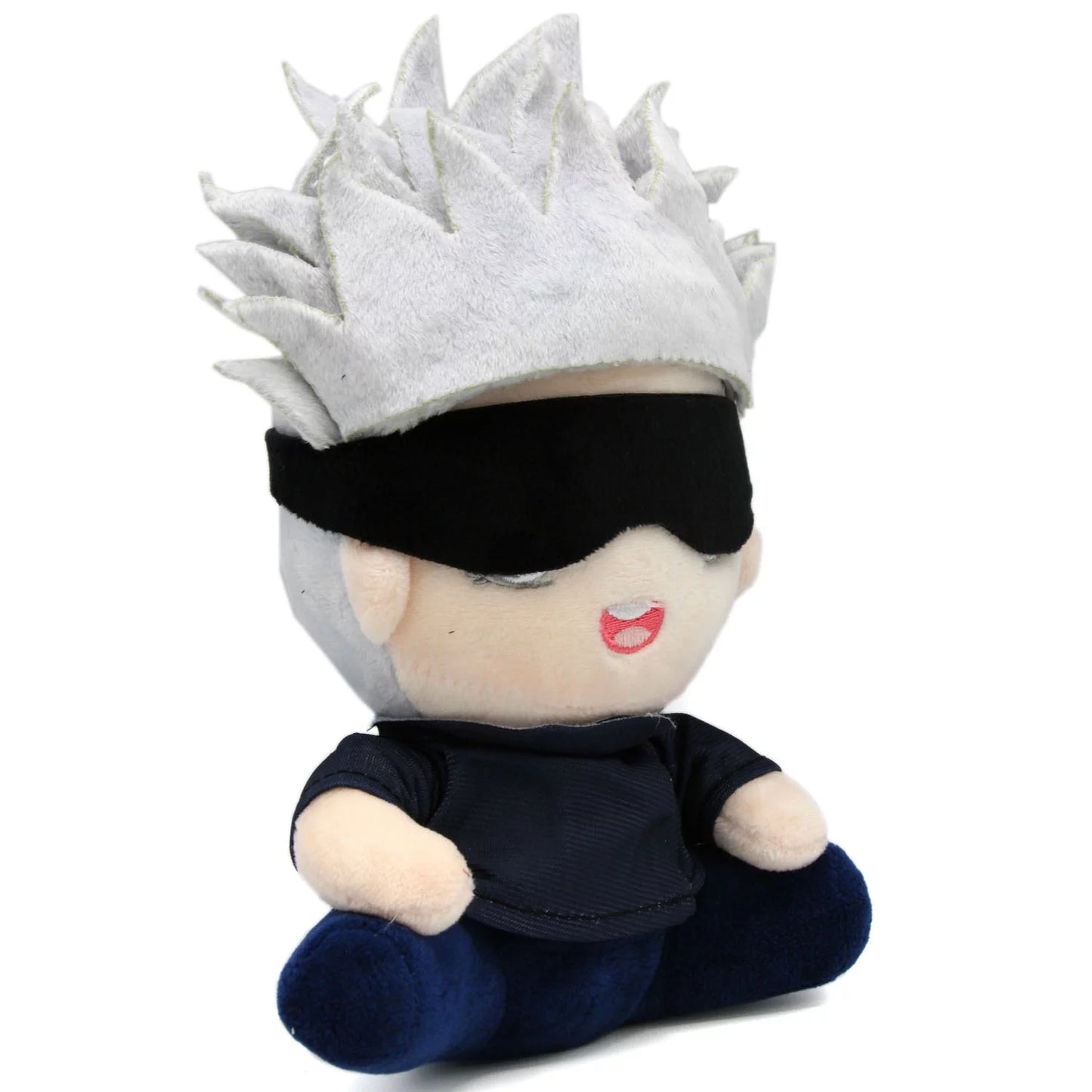 Satoru Gojo Blindfolded Sit - Jujutsu Kaisen 8" Plush