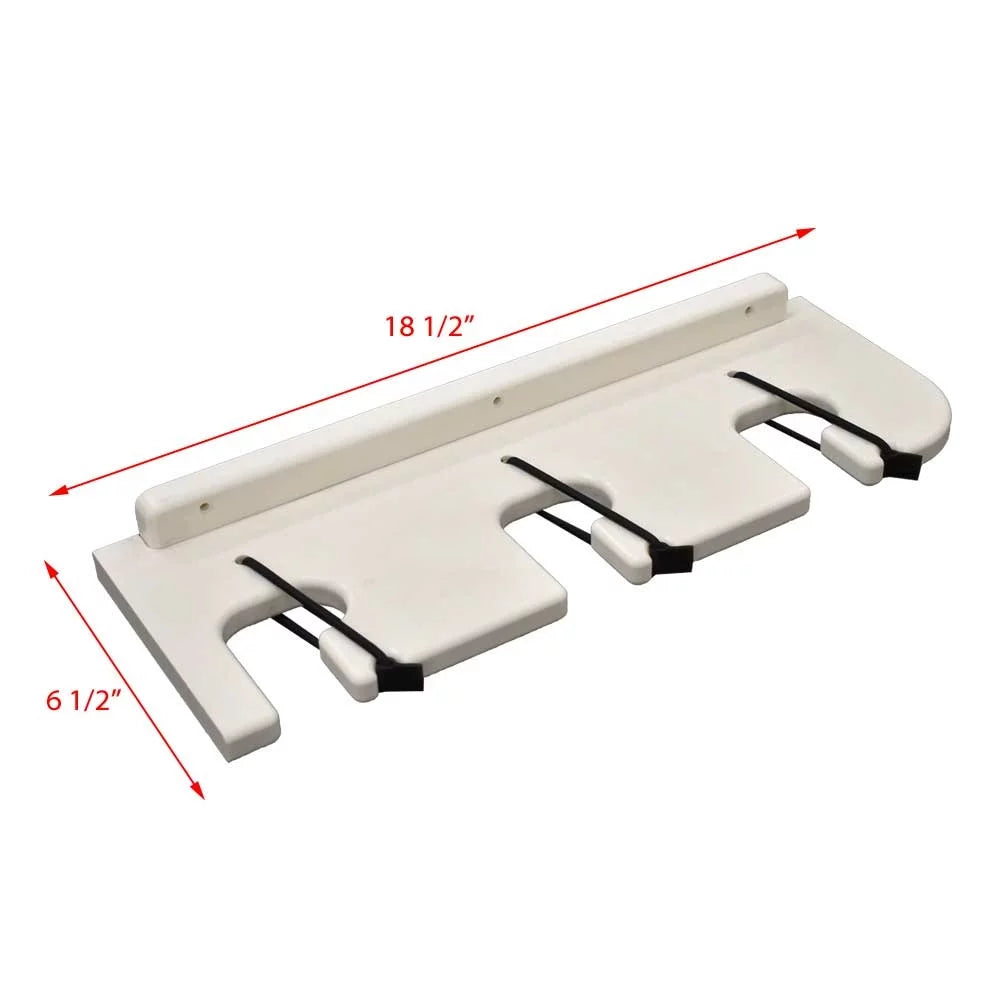 Robalo Boat Rod Holder Panel 26-9180 | R300 Port Forward Off White