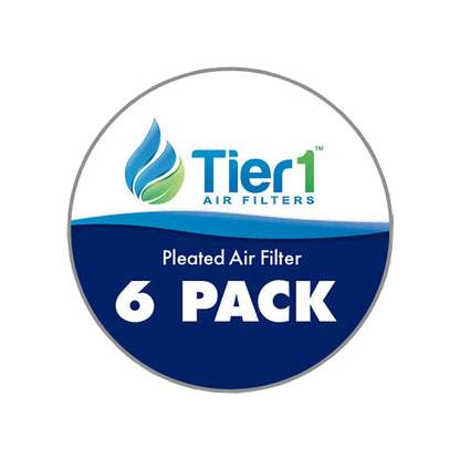 Tier1 16x25x1 Merv 11 Pleated Air/ Furnace Filter - 6 Pack