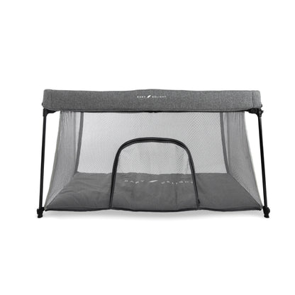 Baby Delight Deluxe Portable Crib & Playard, Charcoal Tweed