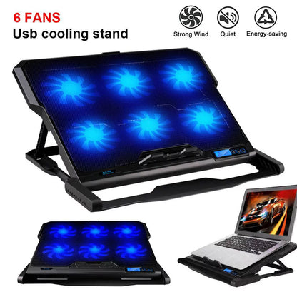 "Happyline" Laptop Fan Cooler Cooling Pad Usb Computer Air Notebook Portable Conditioner