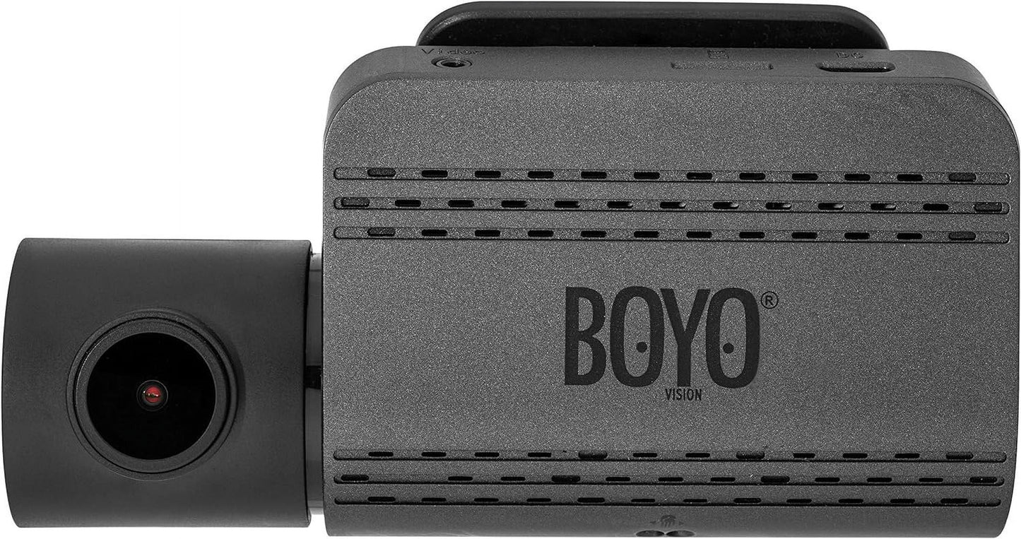 BOYO VTR219GW -Full HD 2 Channel Dash Camera Recorder