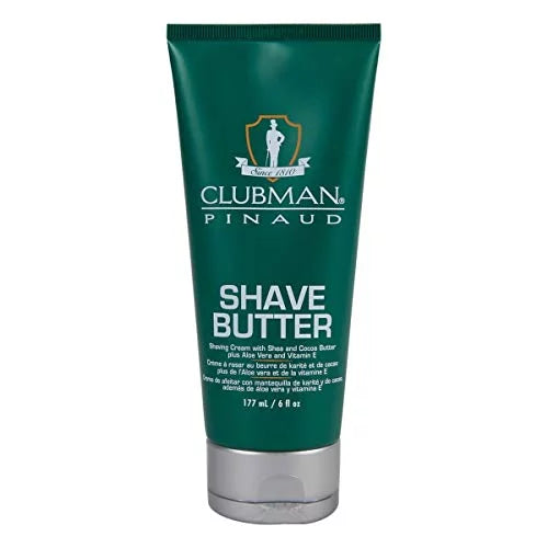 Clubman Pinaud Shave Butter, 6 oz, 6 Pack