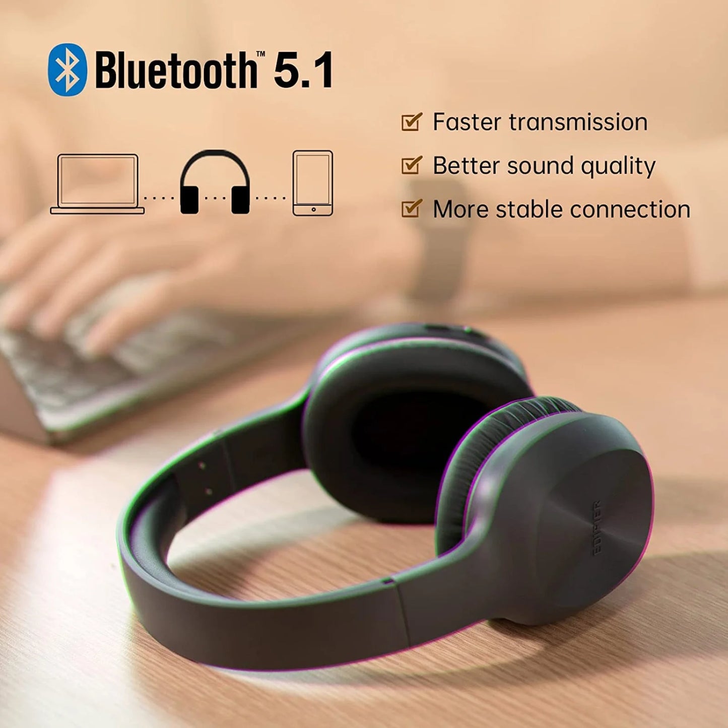 W600BT Bluetooth Stereo Headphones