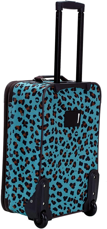 Rockland Fashion Softside Upright 2 Piece Luggage Set F102