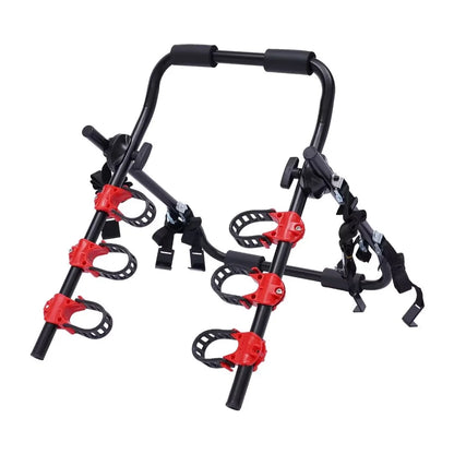 TFCFL Portable 3-Cycle Bicycle Rack Foldable Cycle Rack Hitch Mount Carrier Car SUV Truck