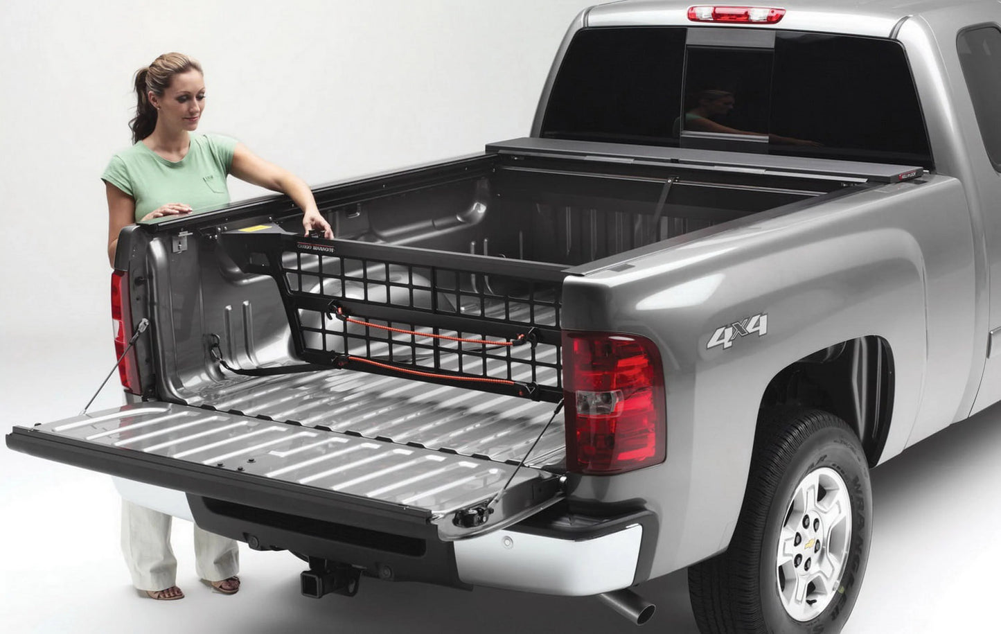 Roll-N-Lock by RealTruck CM262 Cargo Manager Rolling Truck Bed Divider; Compatible with Select 2015-2022 Chevrolet Colorado, 2015-2022 GMC Canyon