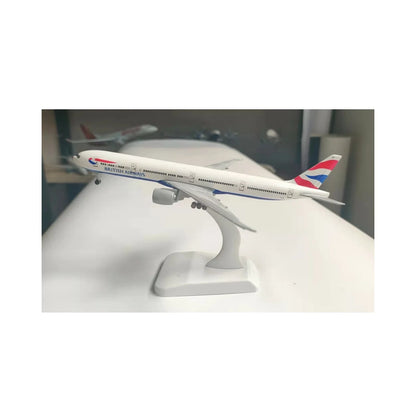 British Airways Airbus A380 Replica Toy Model with Stand Diecast Alloy with ABS plastic parts