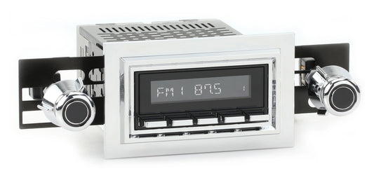 RetroRadio Compatible with 1977-79 Ford Ranchero Features Include Bluetooth, AUX, AM/FM LABC-M1-121-55P-75PF4