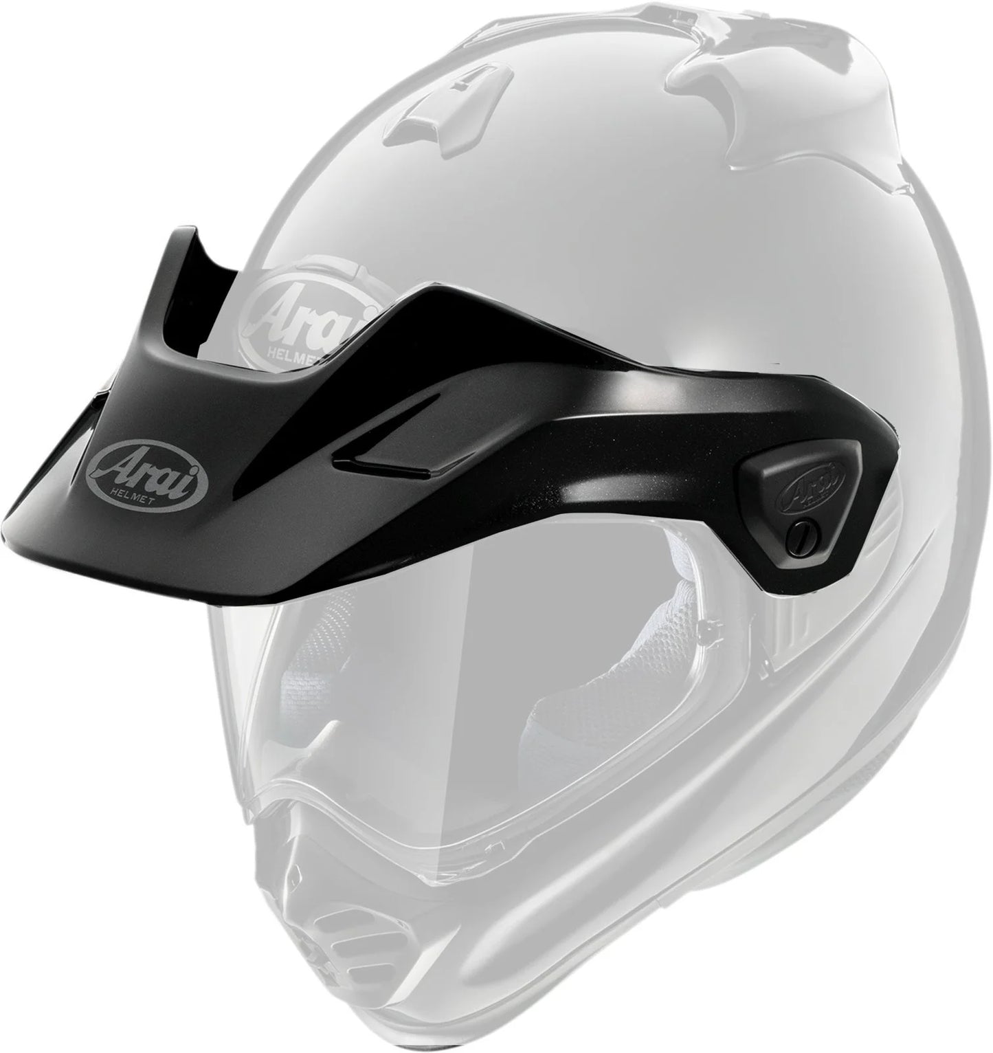 Arai XD-5 Helmet Visor/Peak Black