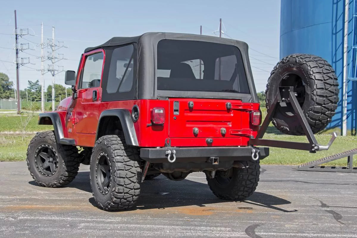 Rough Country Replacement Black Soft Top for 87-95 Jeep YJ