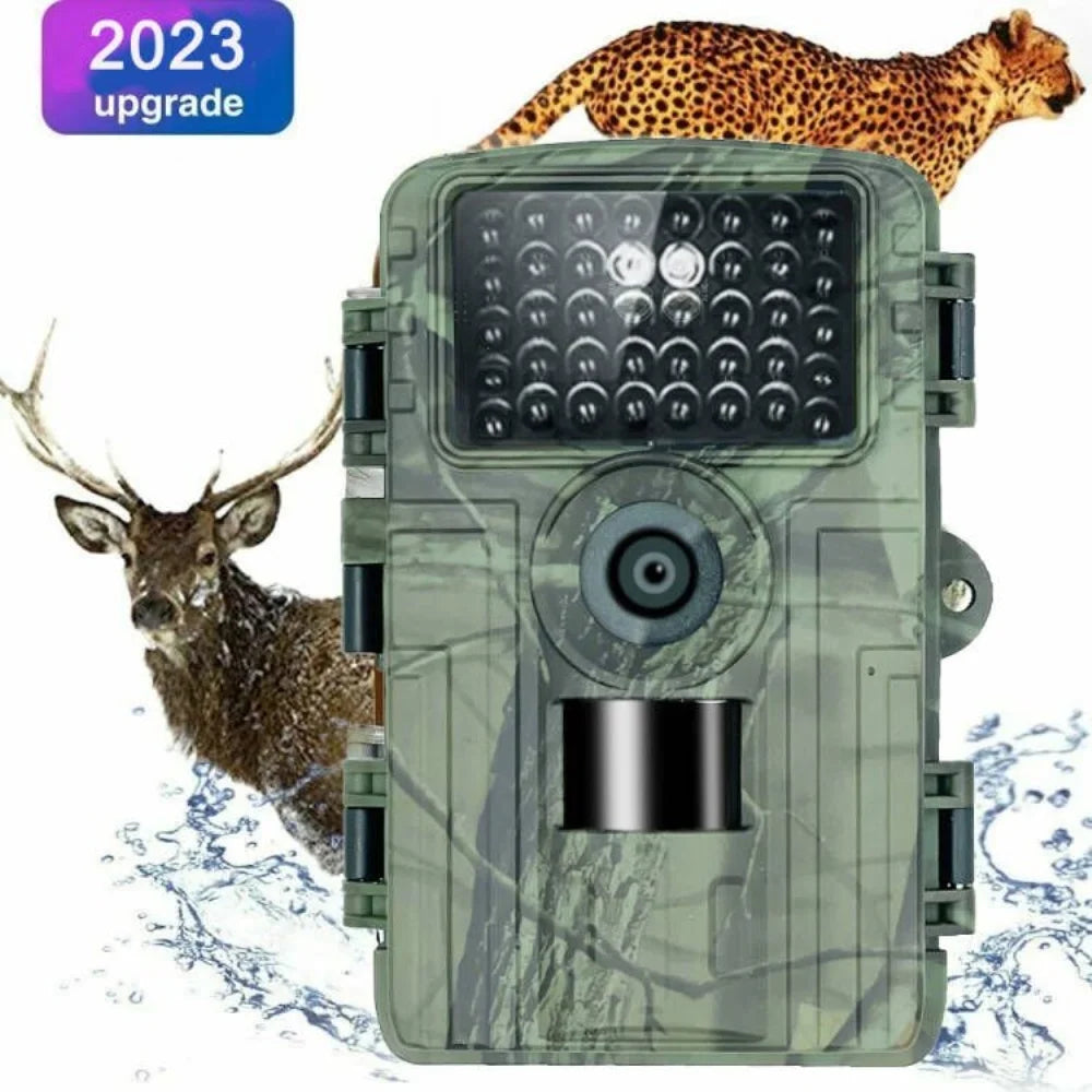 Wildlife Hunting Camera 32MP 4K HD Activated Trail Hunting Camera WIFI Bluetooth Waterproof Wifi Hunting Camera Outdoor IR Night Vision Motion