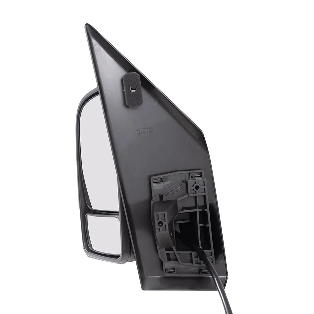 Brock Replacement Driver Side Power Mirror Textured Black with Heat, Signal, Blind Spot Detection & Power Fold W/O Camera Compatible with 2019-2020 Sprinter Cargo 1500/2500/3500 (907)