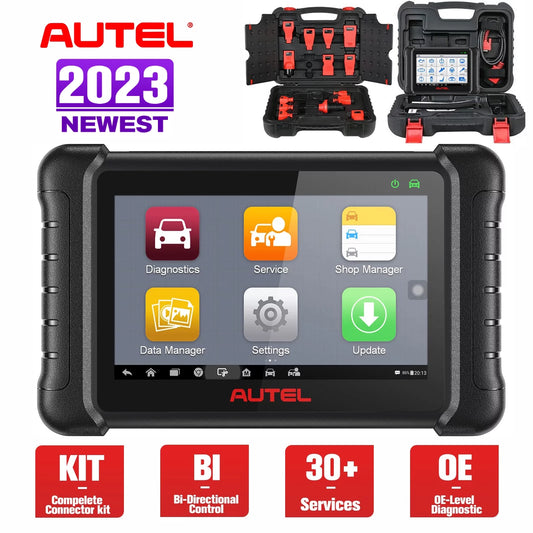 Autel Scanner MaxiDAS DS808K Auto Diagnostic Scan Tool, Upgrade of DS808 MP808,Same as MS906, Bi-directional Control