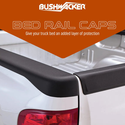 Bushwacker by RealTruck 11-15 Ford Ranger T6 Bed Rail Caps - Black