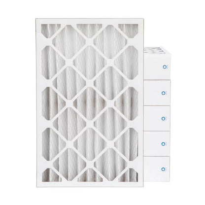 18x24x4 MERV 11, MPR 1000 Pleated AC Furnace 4" Air Filters by Pamlico. Case of 6. Actual Size: 17-1/2 x 23-1/2 x 3-3/4