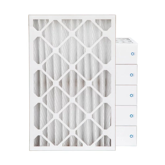 18x24x4 MERV 11, MPR 1000 Pleated AC Furnace 4" Air Filters by Pamlico. Case of 6. Actual Size: 17-1/2 x 23-1/2 x 3-3/4