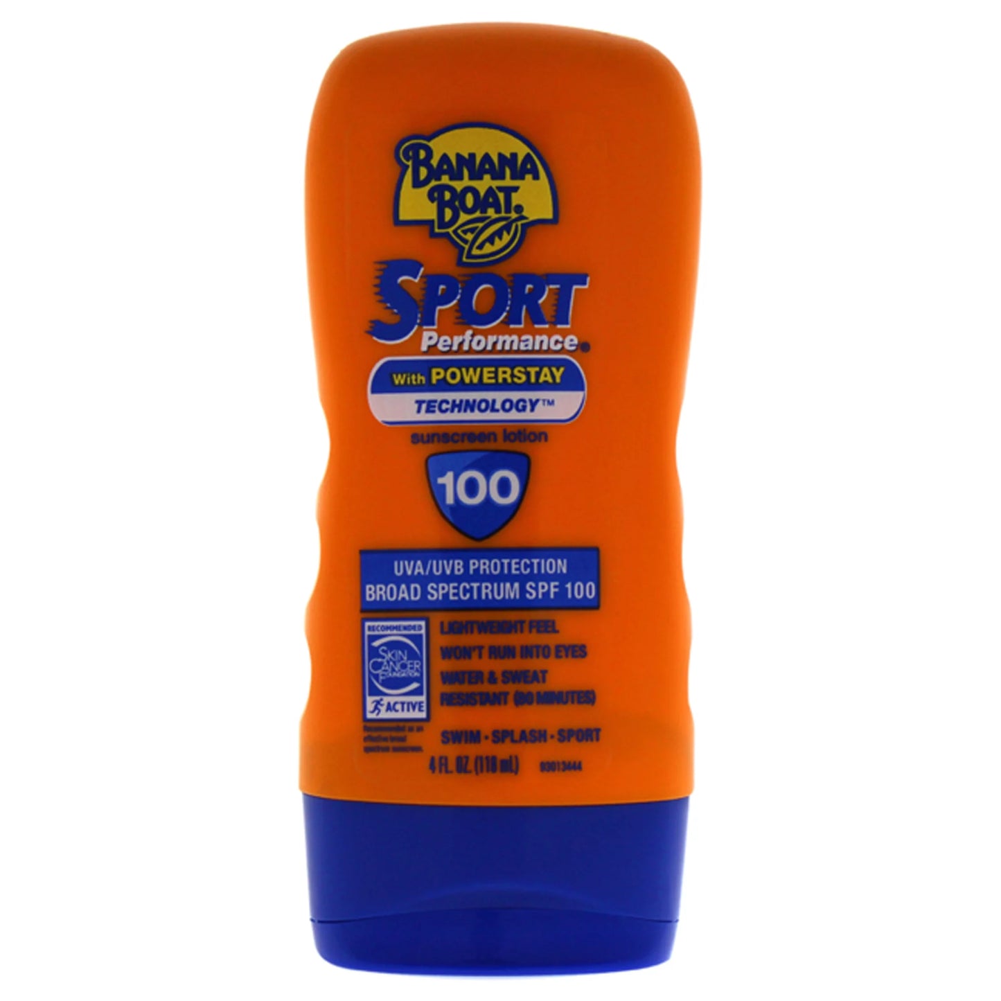 Banana Boat Sport Performance with Powerstay Technology Sunscreen Lotion SPF 100 - Pack of 3, Lotion 4 oz