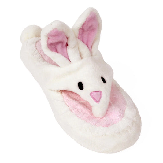 Bunny Spa Sandal - Flip Flop Bunny Slippers - Rabbit Spa Slippers - Adult / One Size