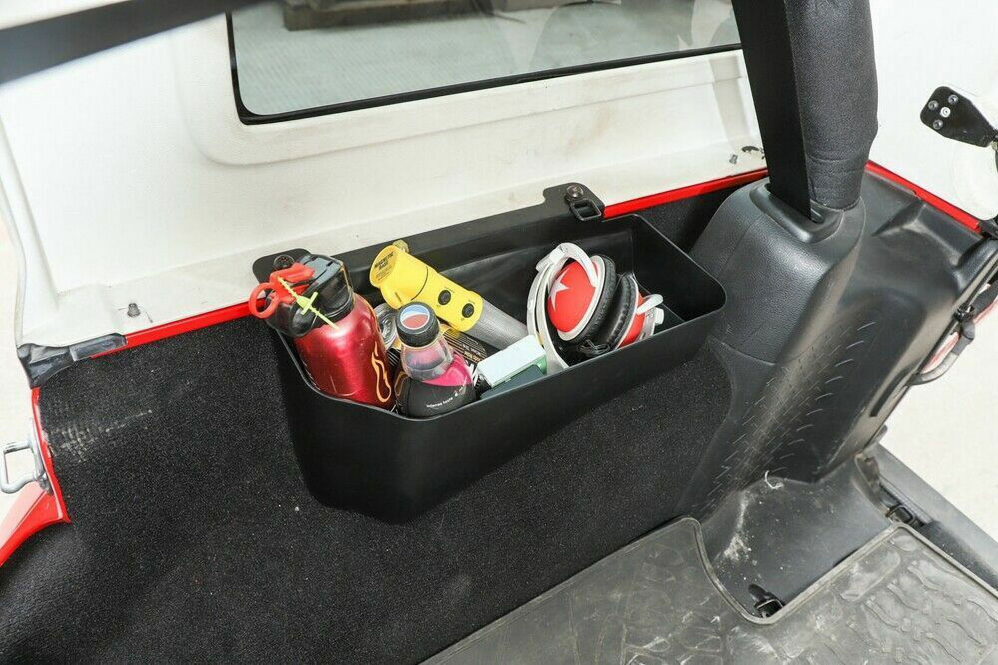 Teledu Right Side Rear Trunk Wheel Well Storage Box Tray