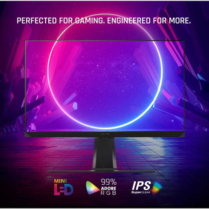 ViewSonic ELITE XG321UG 32 Inch 4K IPS 144Hz Gaming Monitor with G-Sync, Mini LED, Nvidia Reflex, HDR1400, Advanced Ergonomics, HDMI and DP for Esports