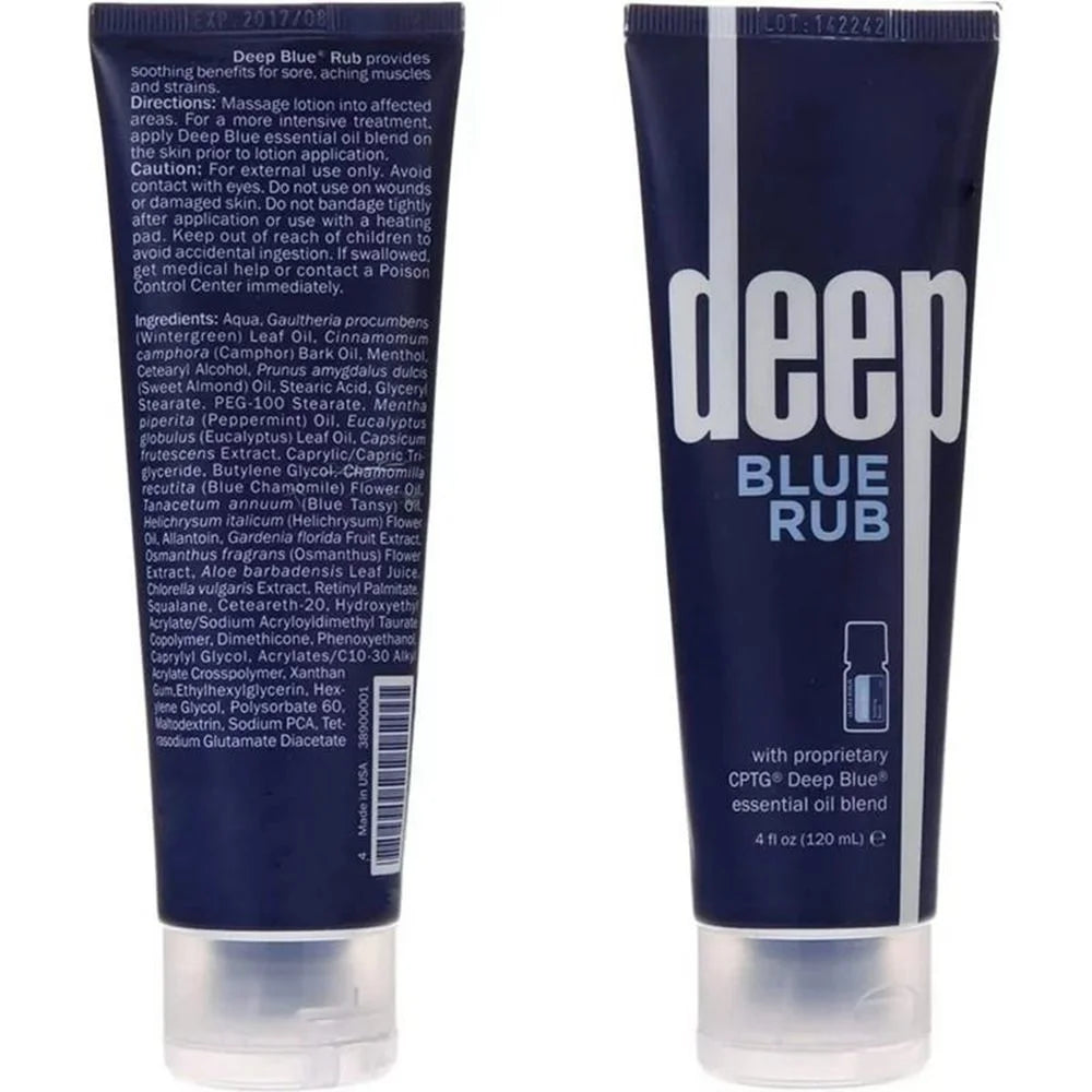 3PACK，Deep Blue Rub Body Cream Doterra_4 floz./120 mL - Brand NEW (EXP 01/26)