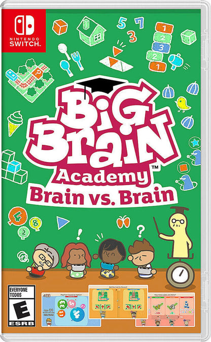 Big Brain Academy: Brain vs. Brain - Nintendo Switch, Nintendo Switch OLED ...